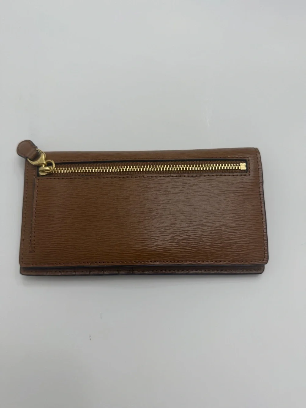 Lauren Ralph Lauren Brown Wallet Gold-Tone Hardware